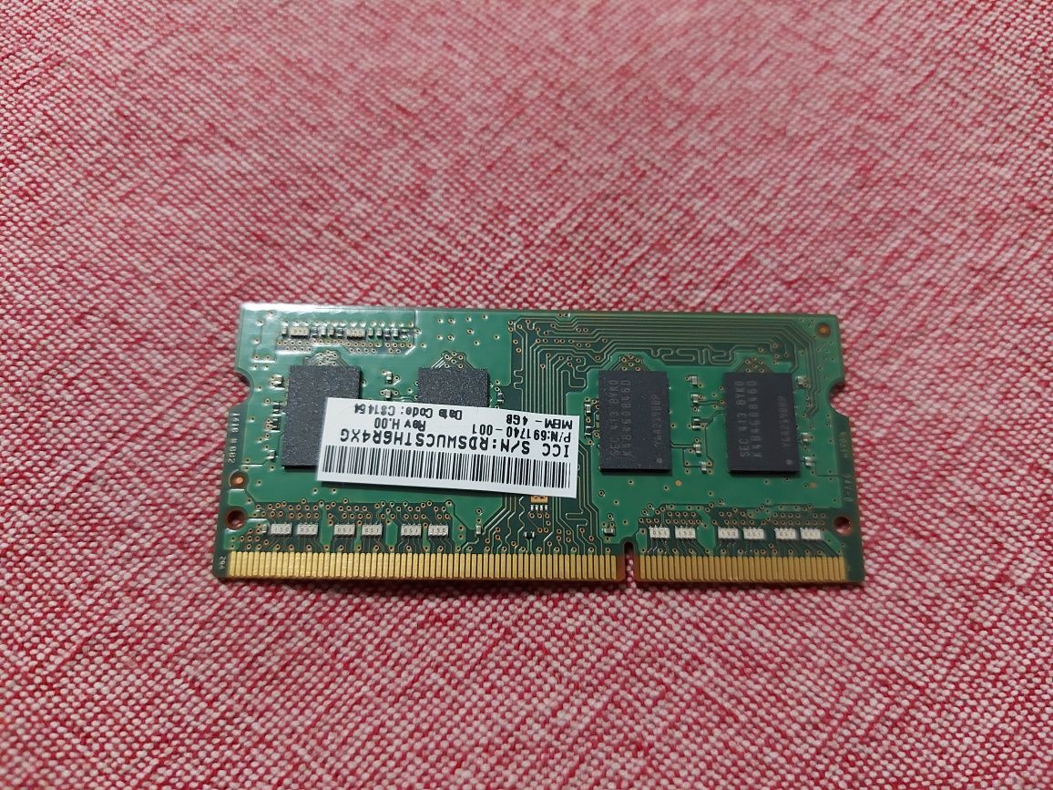 Пам'ять Samsung 4Gb  DDR3  So-dimm