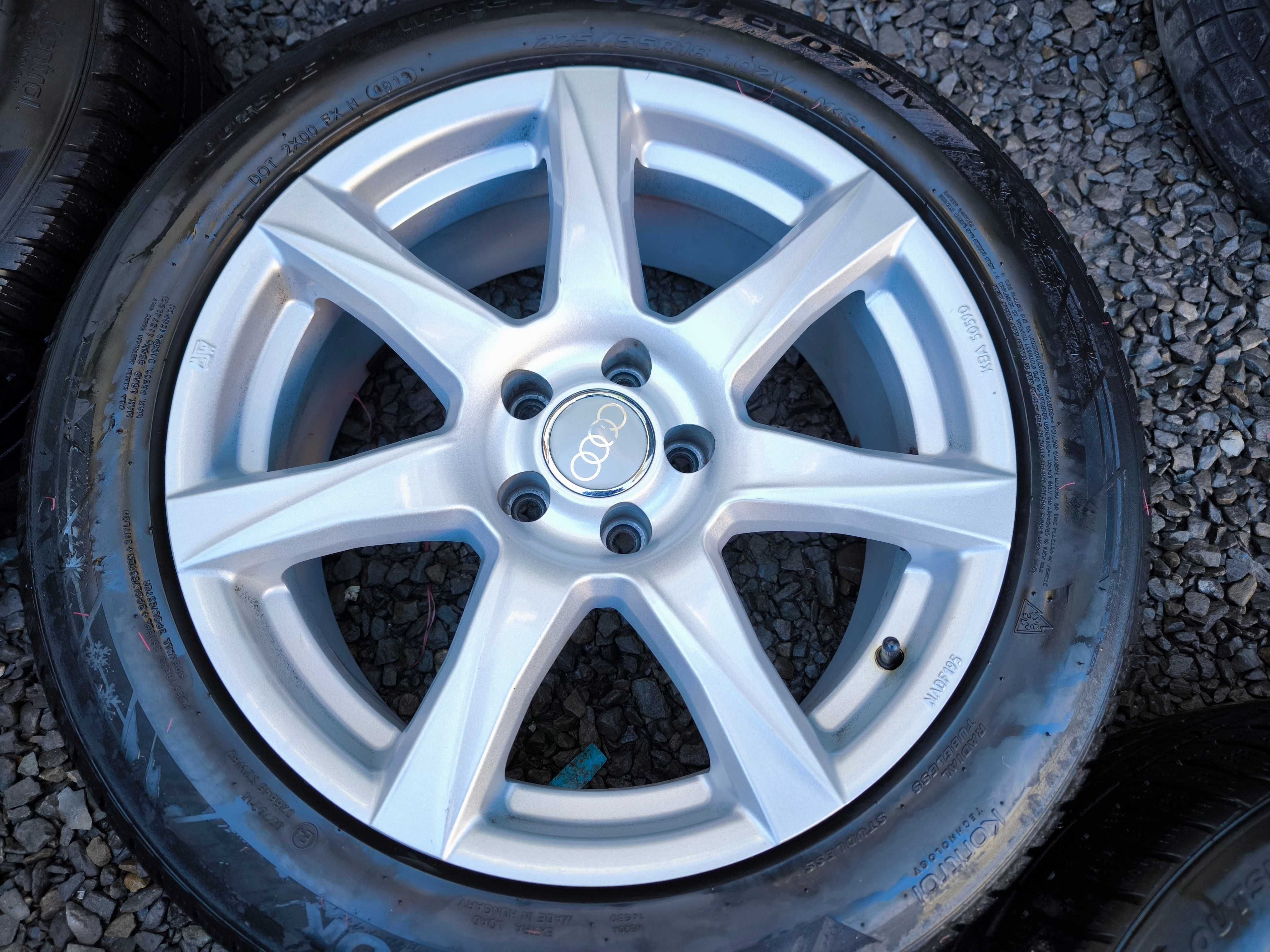 Koła 18 cali 5x112 ET 28 Opony 225/55 Skoda VW Audi Seat Mercedes BMW