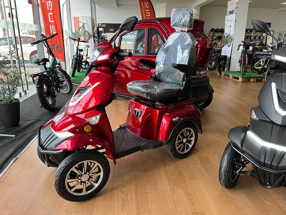 Scooter eletrica de mobilidade 4 Rodas - Mev. 4Q