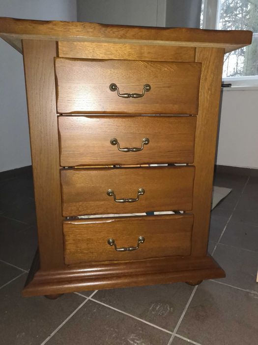 Komoda dębowa + przedpokój