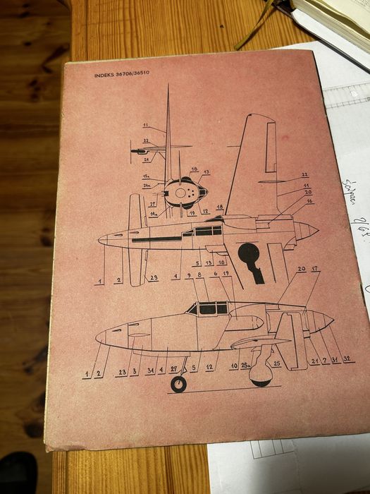 mały modelarz Shinden
