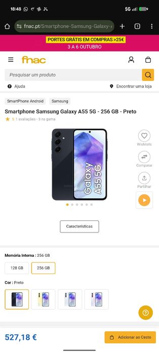 Samsung Galaxy A55 256 g