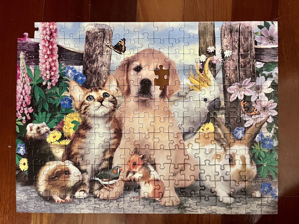 Ravensburger , 200 elementów , zwierzęta