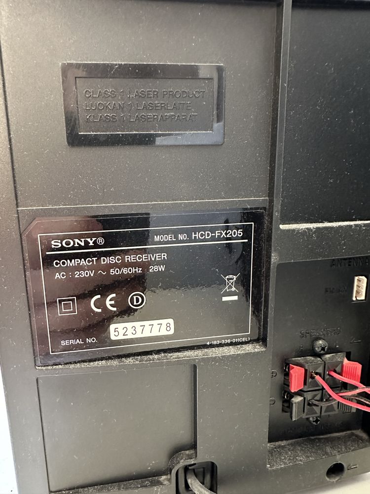 Miniwieża Sony HCD-FX205