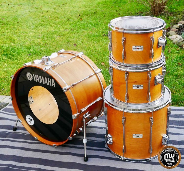 Perkusja Yamaha Recording 9000 24”, 13", 14”, 18” Natural Wood ‼️