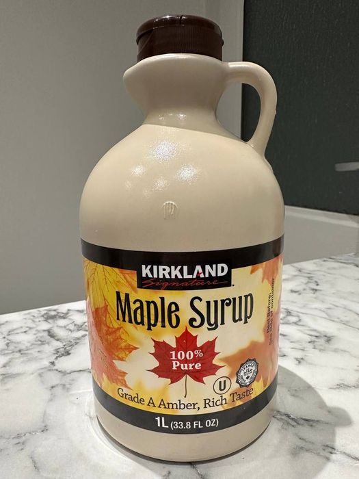 Кленовий сироп Kirkland Signature 1L — 100% натуральний (Канада)