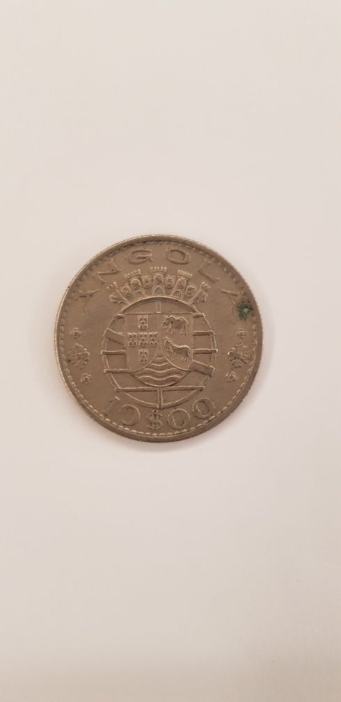 2 Moedas 10 escudos Angola