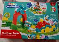 The farm train pociąg clementoni