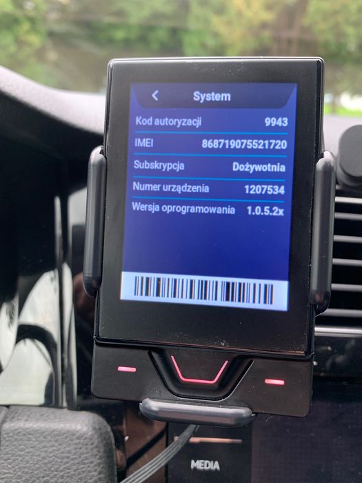 Yanosik RS z dożywotnim abonamentem