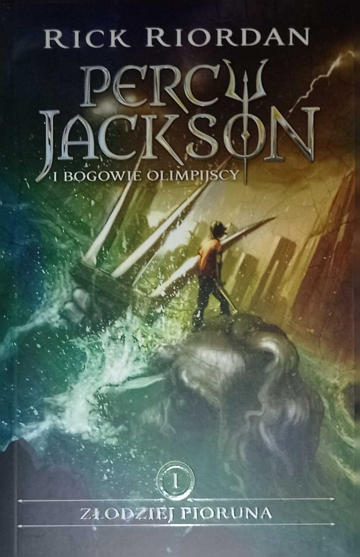 Książka Percy Jackson i bogowie olimpijscy