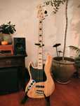 Gitara Basowa. Leworęczna. Harley Benton JB-75MN LH NA. Nowa.