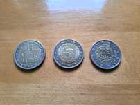 Zestaw 3 monet 2 EUR Niemcy Łotwa