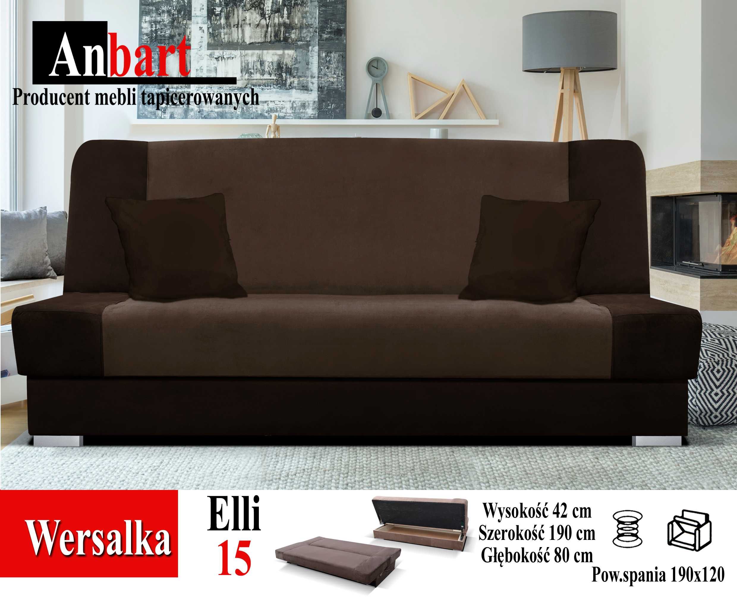 KANAPA Z Funkcja Spania Wersalka Sofa Łóżko DOSTAWA PRODUCENT