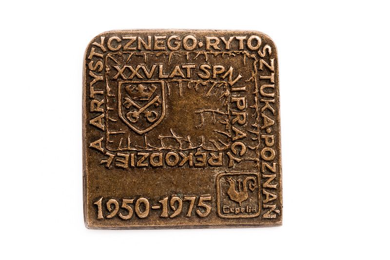 Medal - XXV LAT - Poznań - Cepelia - Rytosztuka - PRL VINTAGE - KRAKÓW
