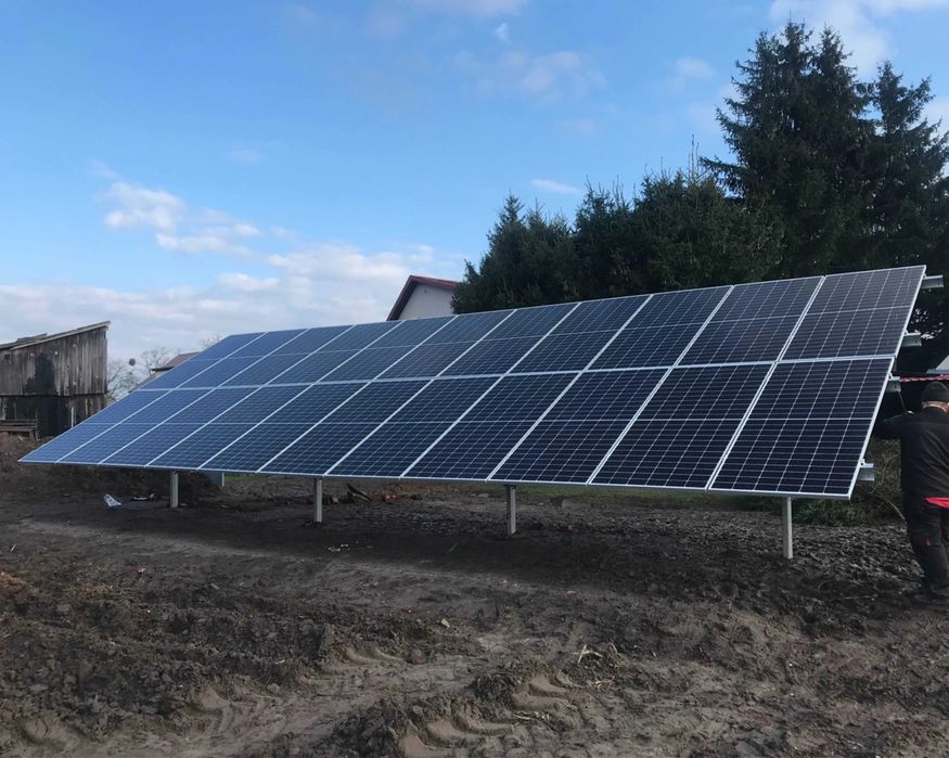 Сонячна електростанція. Монтаж сонячних панелей. Зелений тариф!