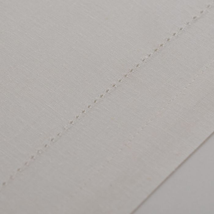 HOME&YOU obrus premium 150x220 bawełna z konopia biały