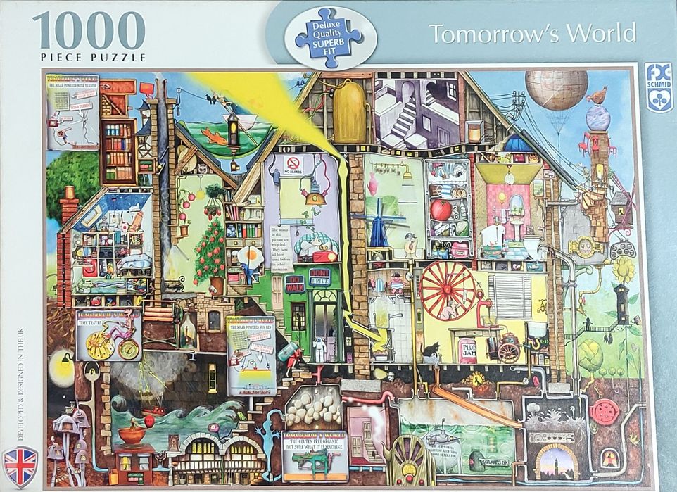 Puzzle 1000 el.Tomorrow,s World