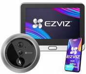 EZVIZ DP2C judasz cyfrowy WiFi 1080p 4,3" PIR IR audio srebrny