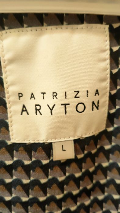Narzutka w typie bomberki Patricia Aryton jedwab L XL