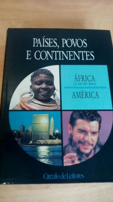 4 livros Países, Povos e Continentes Como novos