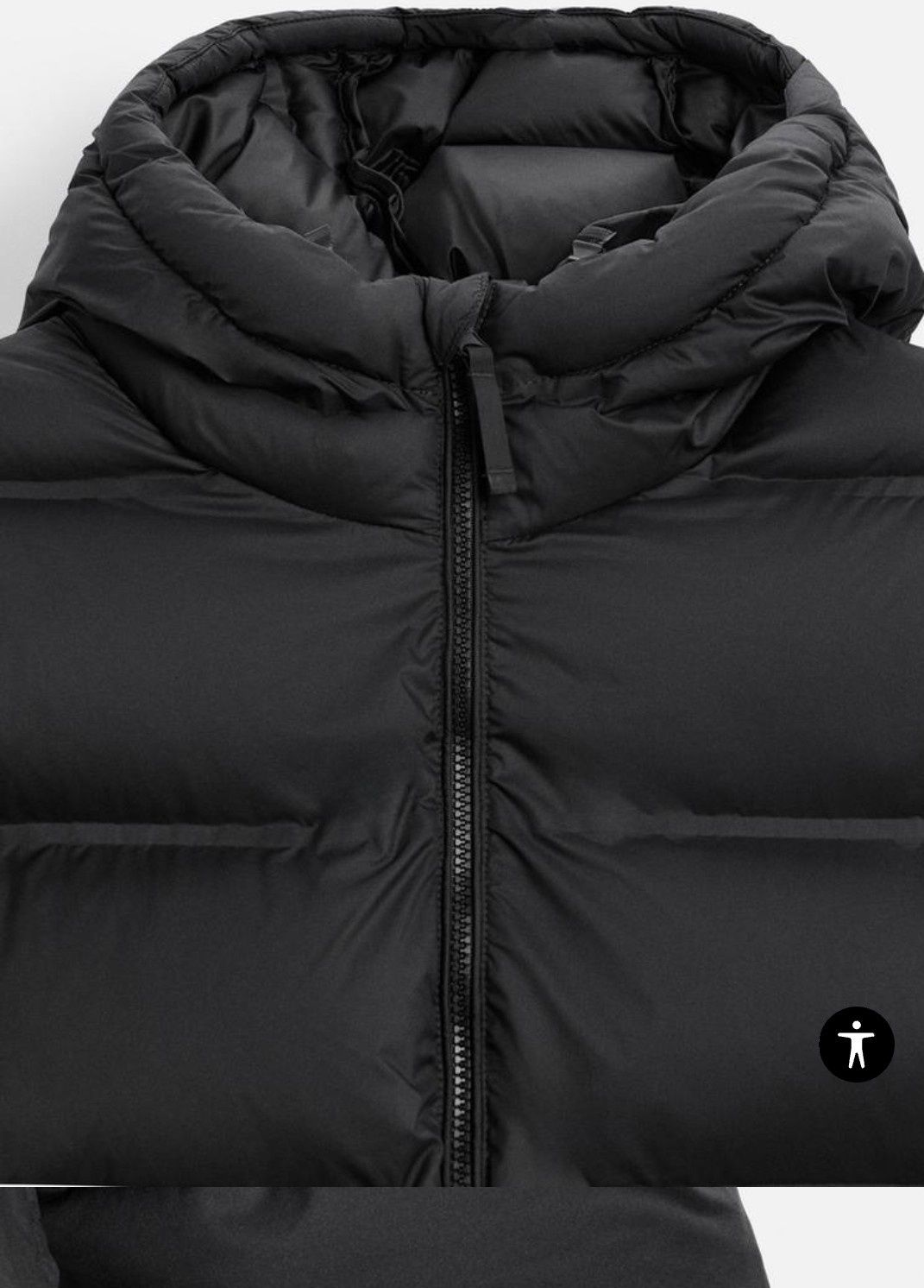 Пуховик ZARA мужской