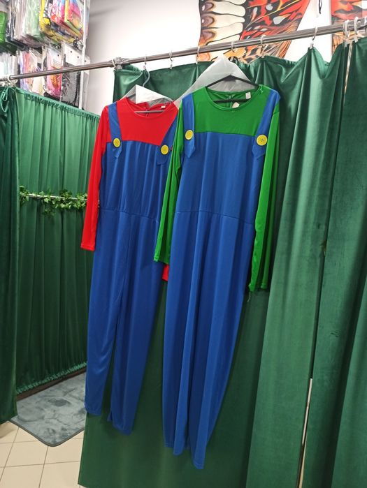 Mario, Luigi z czapką, strój karnawałowy Wrocław dla dorosłych dla par