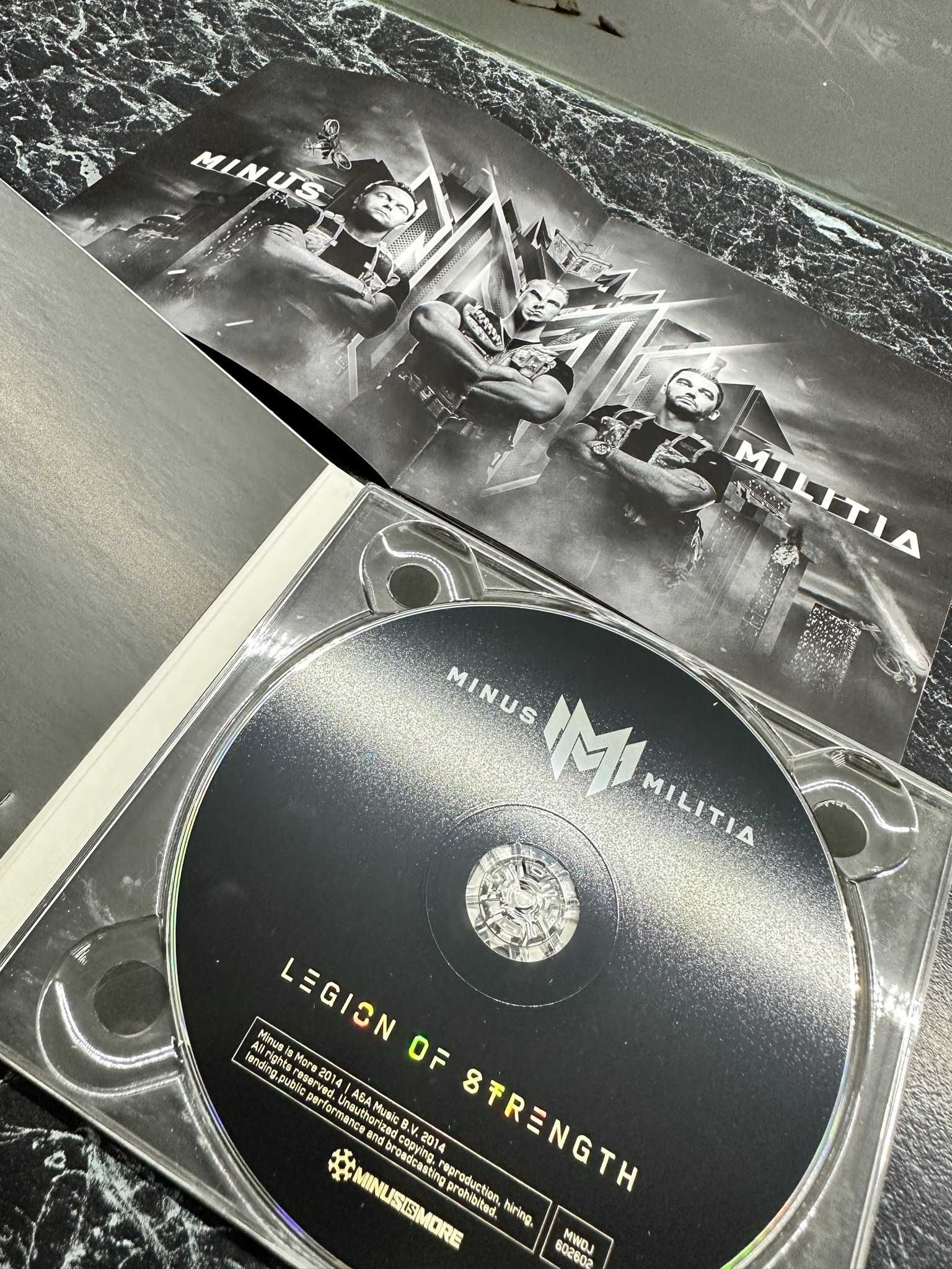 Minus Militia - Legion Of Strength (Album, CD) (2014) [Hardstyle]