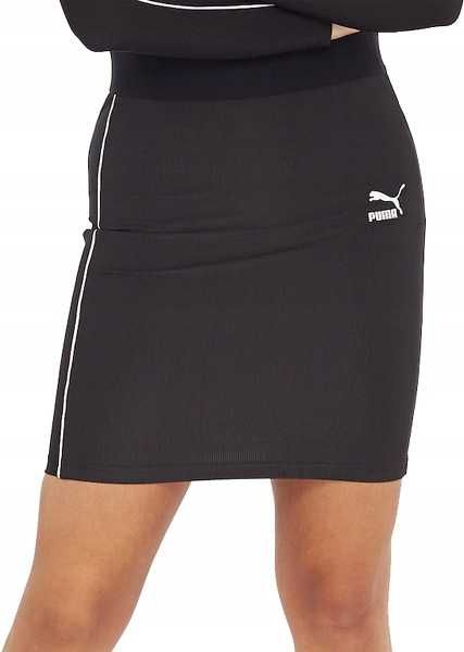 PUMA Classic Rib Skirt Nowa Spódnica Damska Roz M Oryginalna 100%