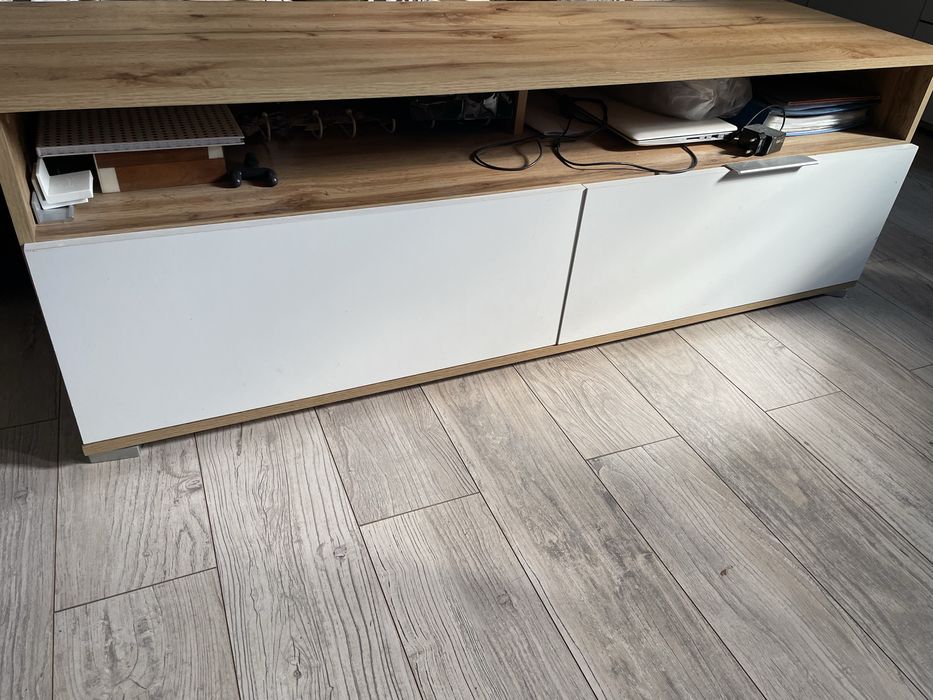 Szafka Rtv Black Red White