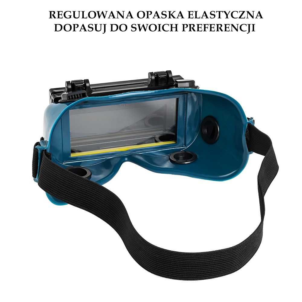 WIELOFUNKCYJNE Okulary Ochronne Do Spawania AUTOMATYCZNIE Ściemniające