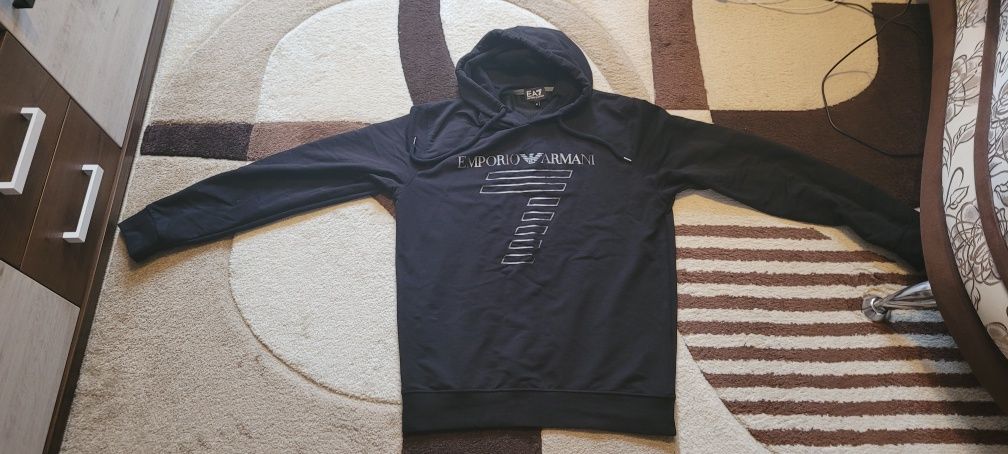 Bluza męska firmowa Emporio Armani z kapturem