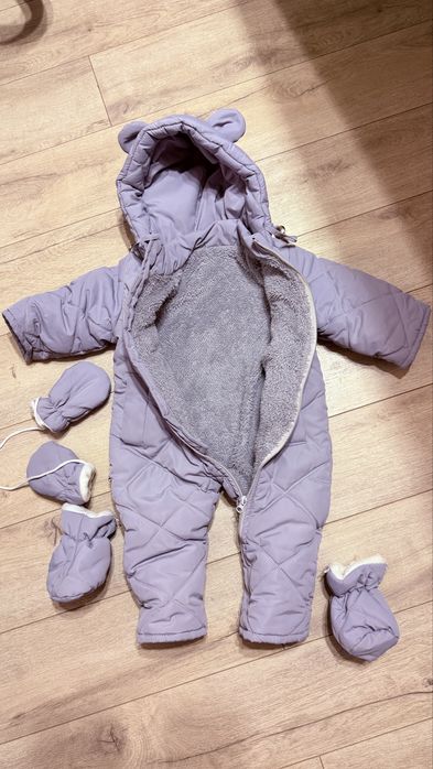 Комбінезон зима сірий 74