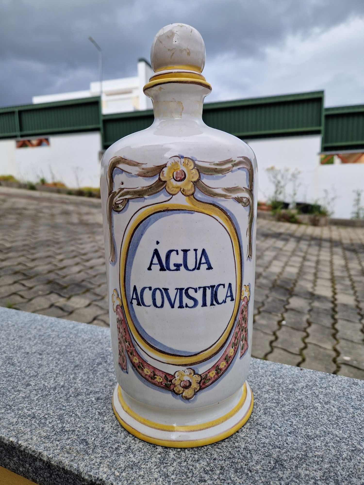 Grande faiança farmácia numerada