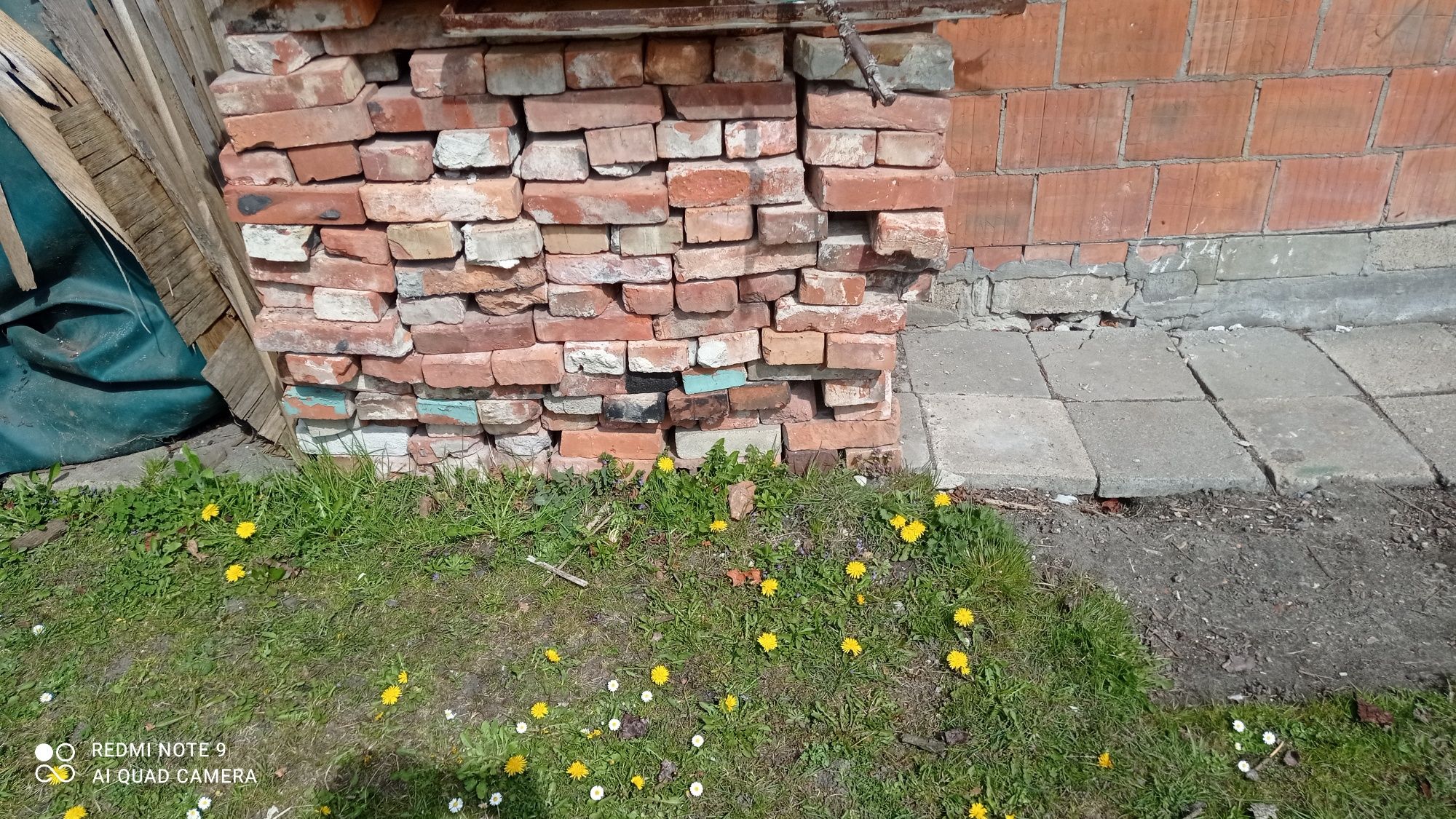 Cegła z rozbiórki