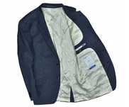 Bertoni White Wełniana Marynarka Męska Travel Suit 50