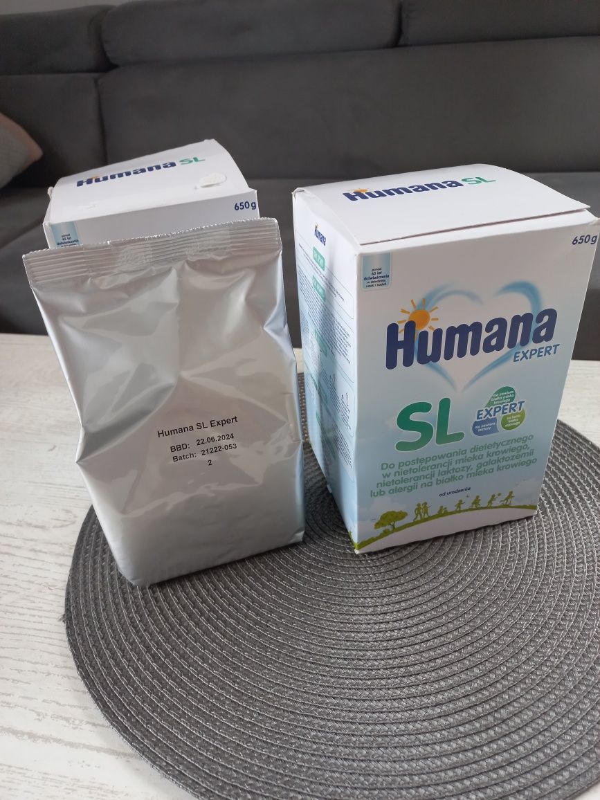 NOWE 2x Mleko Humana SL Expert