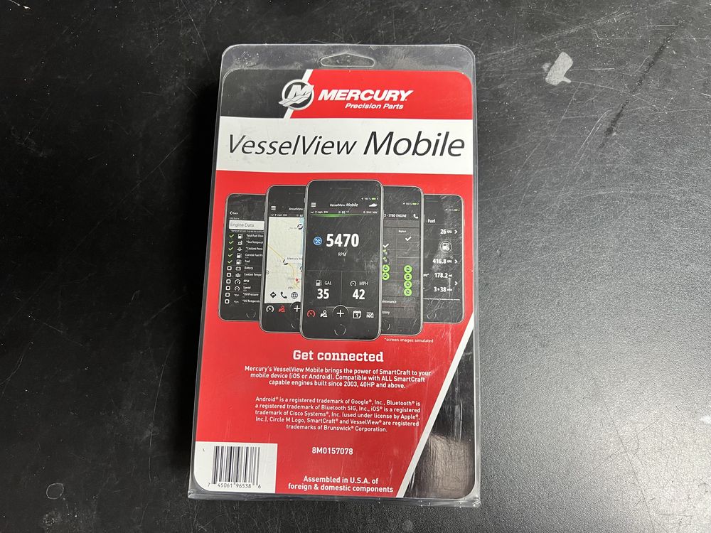 System SmartCraft VesselView Mobile Mercury silnik zaburtowy