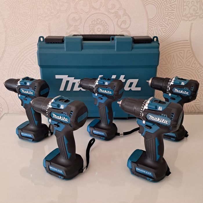 Шуруповерт аккумуляторный Makita бесщеточный (тушка) без АКБ Макита