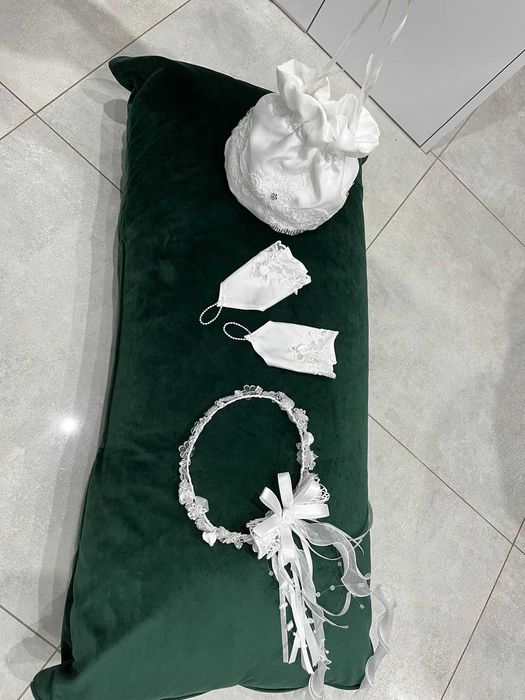 Sukienka komunijna z bolerkiem na 134cm