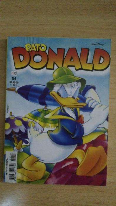 Pato Donald Cascão O Herói de Washington Square