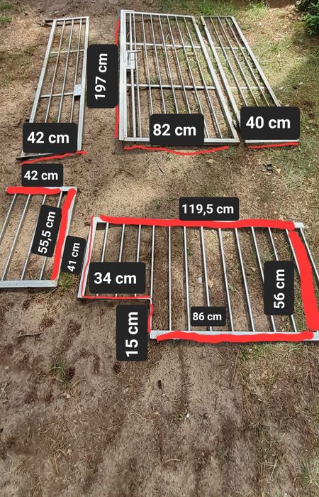 Stalowa kratownica wejściowa