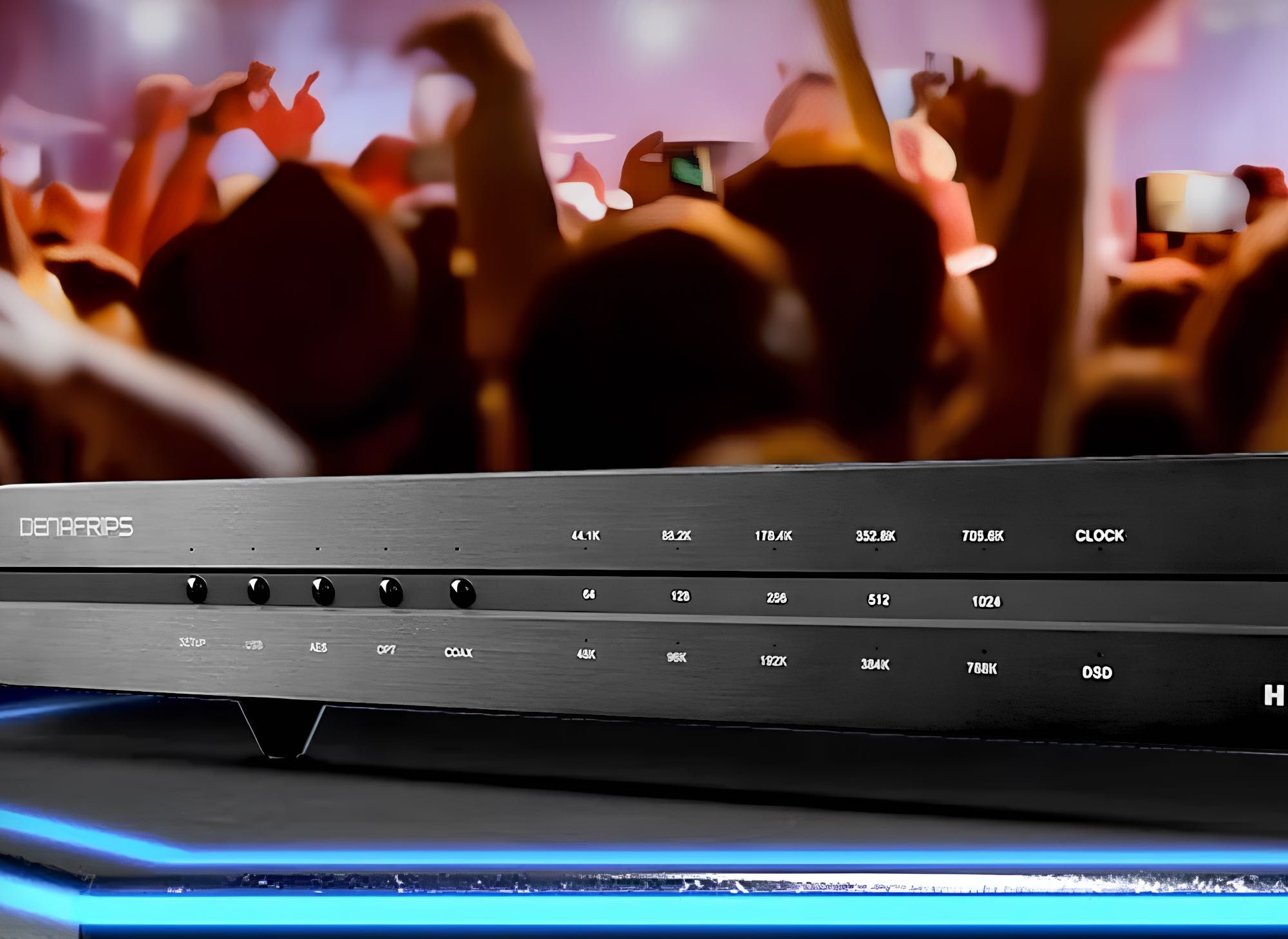 Denafrips Hermes 12th Konwerter Cyfrowy DDC Streamer DAC Laptop Audio