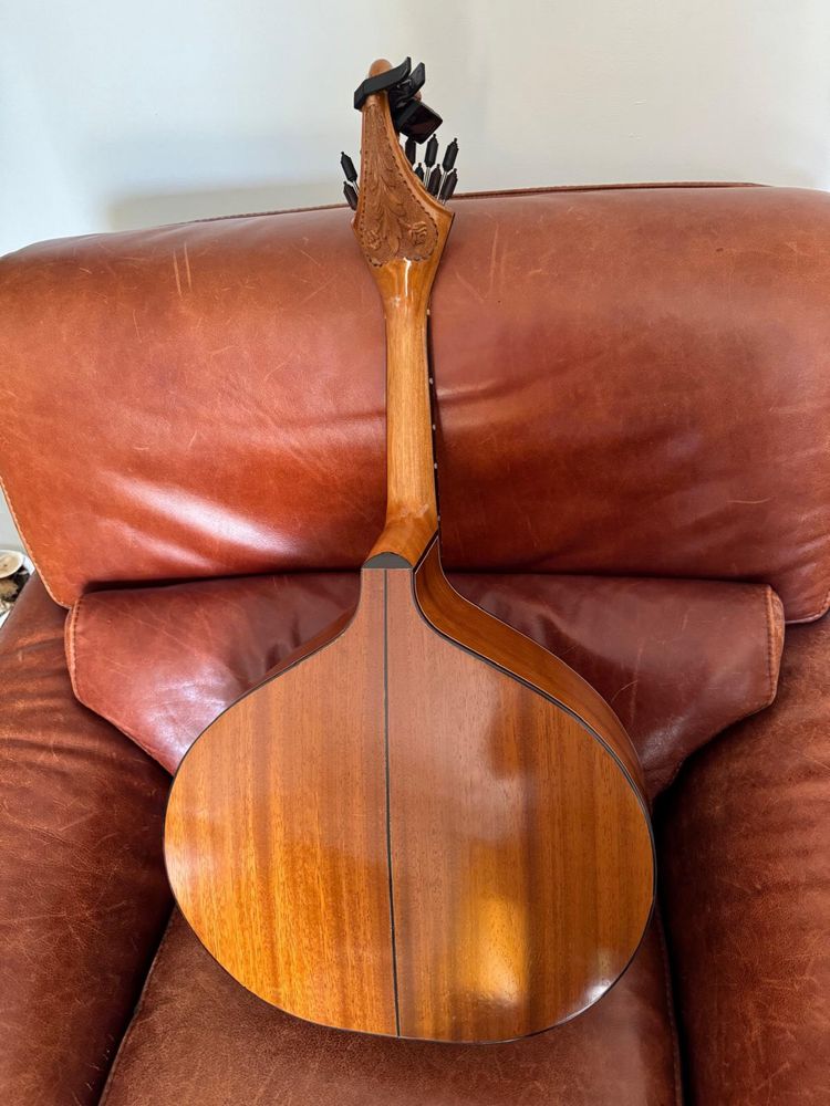 Guitarra portuguesa construida por  jaime santos 1973