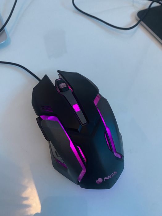 Rato Gaming NGS (2400 dpi - Preto]