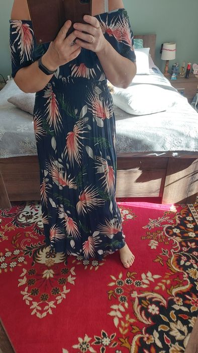 Dziś taniej Sukienka hiszpanka maxi xl/xxl65%bawelna