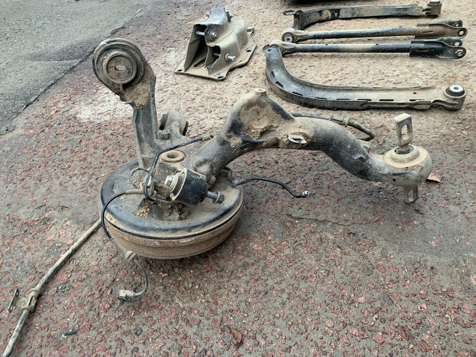 Ричаг задній цапфа барабан все в зборі задня ходова Fiat Doblo 263