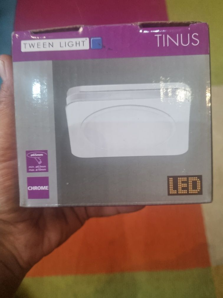 2 szt oprawek wpuszczonych LED,  Tunis, 1x LED,  6W/ 230V