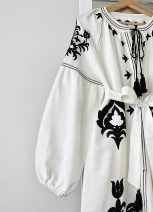 Платье вышиванка в этно стиле
