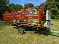 Heder do Claas Dominator z wózkiem