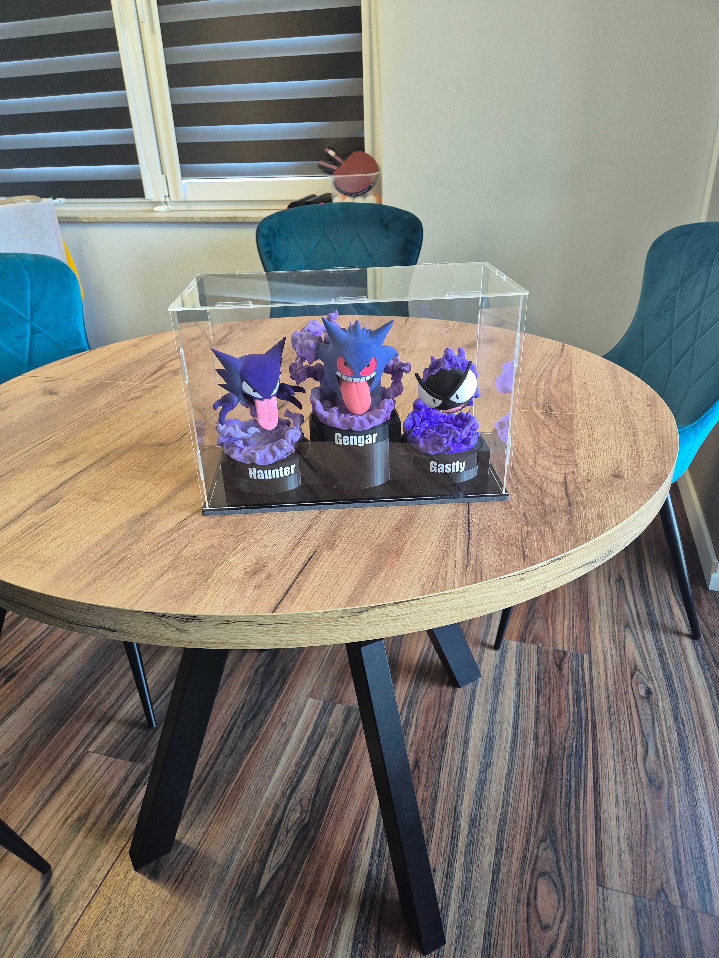 POKEMON GENGAR EWOLUCJA - Figurki oryginalne ręcznie malowane